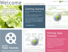 Tablet Screenshot of chase-games.com